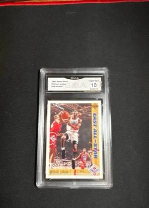 Michael Jordan, graded 9.5
