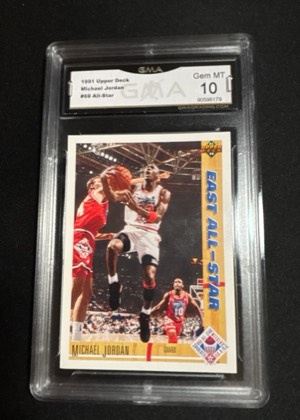 Michael Jordan, graded 9.5