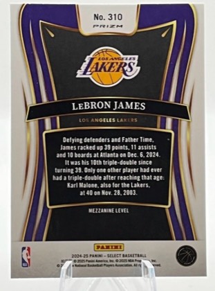 LeBron James, graded 9.0