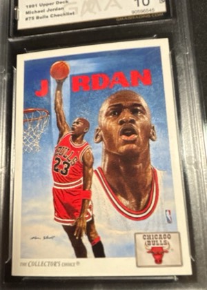 Michael Jordan, graded 10.0