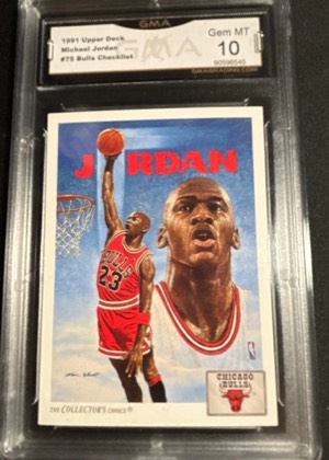 Michael Jordan, graded 9.5