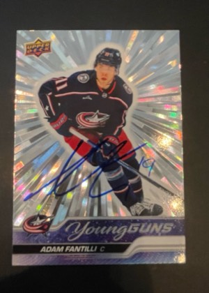 Adam Fantilli, graded 8.5