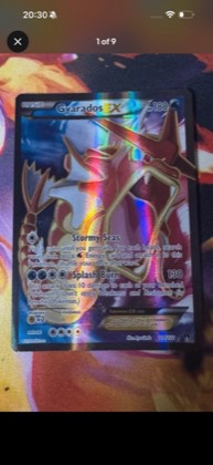 Gyarados EX (Full Art), graded 9.5