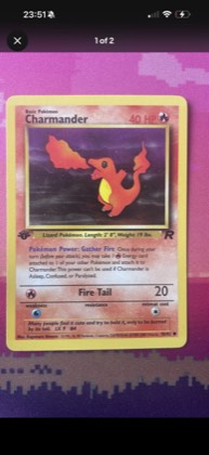 Charmander graded 8
