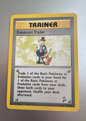 Pokemon Trader, graded 7.0