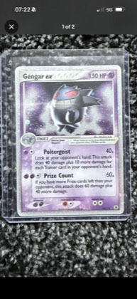 Gengar ex, graded 9.0