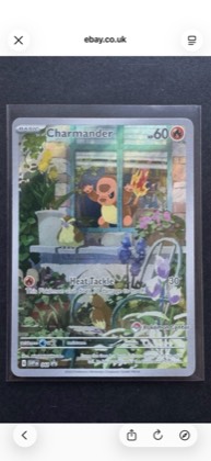 Charmander - 044 (Pokemon Center Exclusive) graded 8.5
