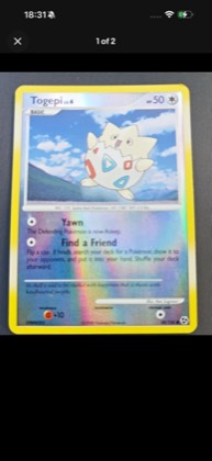 Togepi, graded 9.5