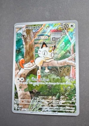 Meowth, graded 9.0