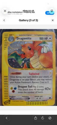 Dragonite (9), graded 7.5