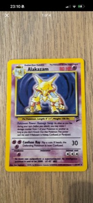 Alakazam, graded 7.5