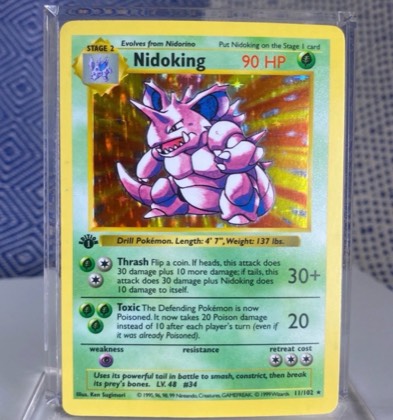 Nidoking, graded 7.0