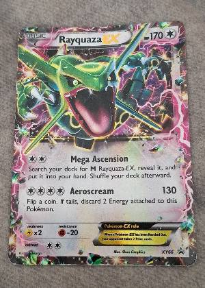 Rayquaza EX, graded 7.5