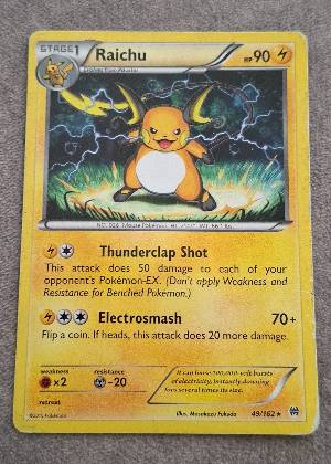 Raichu, graded 7.0