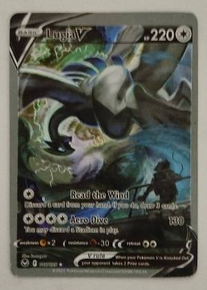 Lugia V (Alternate Full Art), graded 8.5