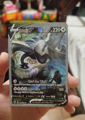 Lugia V (Alternate Full Art), graded 8.0