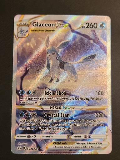 Glaceon VSTAR graded 9.5
