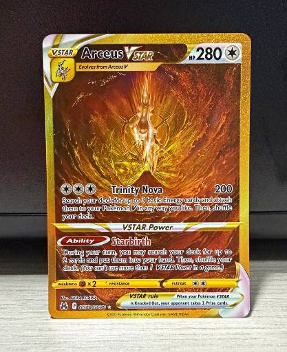 Arceus VSTAR (Secret) graded 9