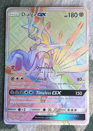Dialga GX (Secret), graded 9.0