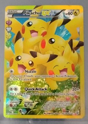 Pikachu (Full Art), graded 8.0