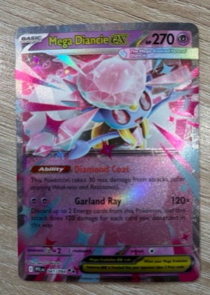 Mega Diancie ex, graded 9.5