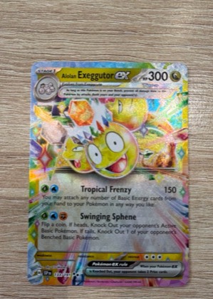Alolan Exeggutor ex, graded 9.5