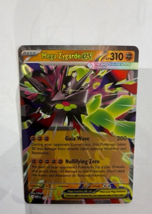 Mega Zygarde ex, graded 9.0