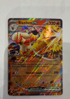 Blaziken ex, graded 8.0