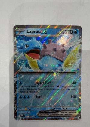 Lapras ex, graded 9.0