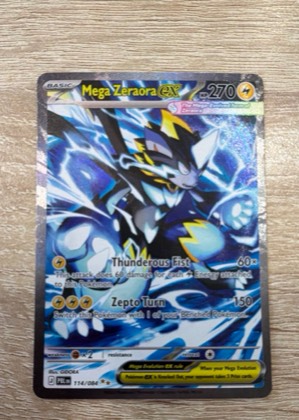 Mega Zeraora ex, graded 9.5