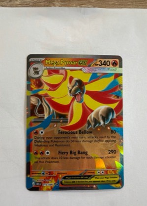 Mega Pyroar ex - 015/086 graded 9