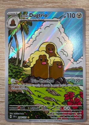 Alolan Dugtrio, graded 8.5