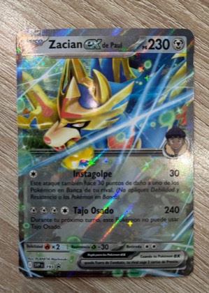 Zacian ex de Paul, graded 9.0