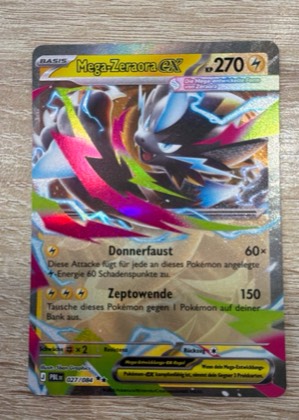 Mega Zeraora ex, graded 9.0