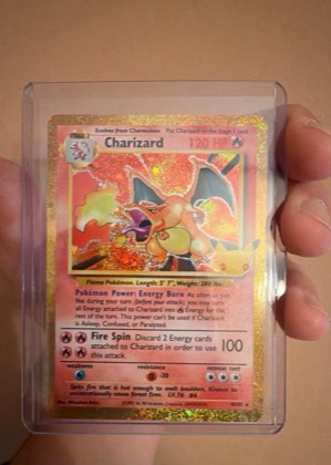 Charizard, graded 9.0