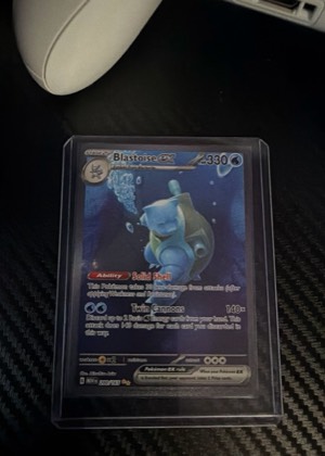 Blastoise ex, graded 9.0