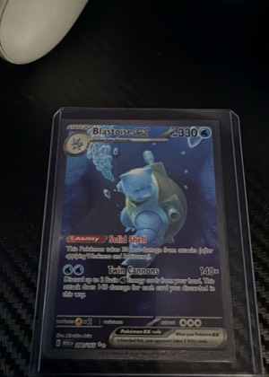 Blastoise ex, graded 9.0