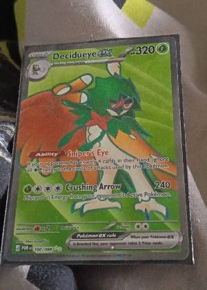 Decidueye ex, graded 7.5