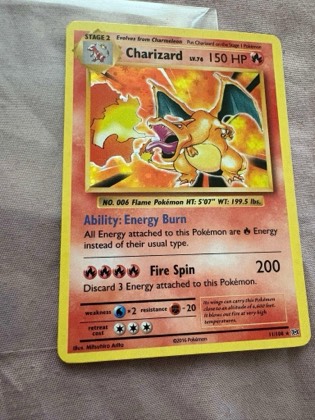 Charizard, graded 9.0