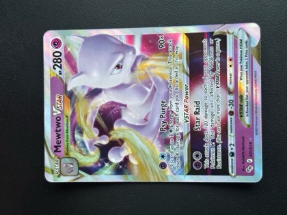 Mewtwo VSTAR, graded 9.0