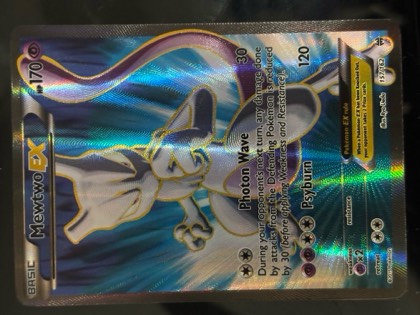 Mewtwo EX (157 Full Art), graded 9.0