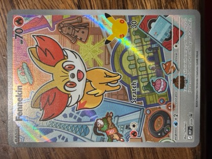 Fennekin, graded 9.5