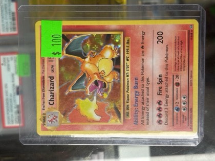Charizard graded 8