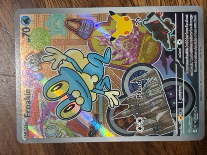 Froakie, graded 9.5