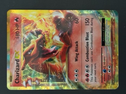 Charizard EX, graded 9.0