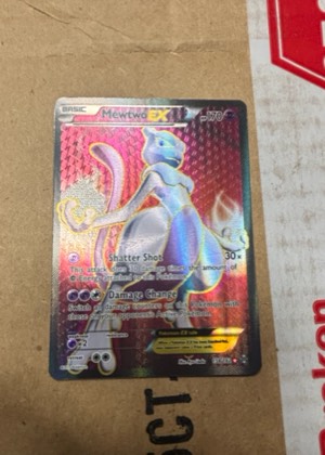 Mewtwo EX (158 Full Art), graded 8.5