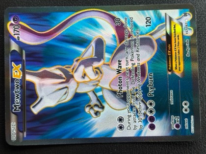 Mewtwo EX (157 Full Art), graded 9.0