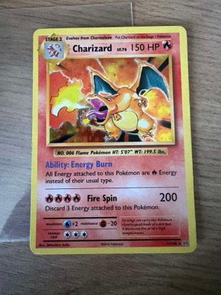 Charizard, graded 9.0