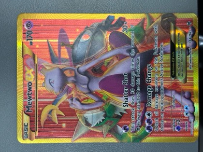 Mewtwo EX (164 Secret Full Art), graded 9.0