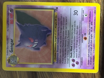 Gengar, graded 9.0